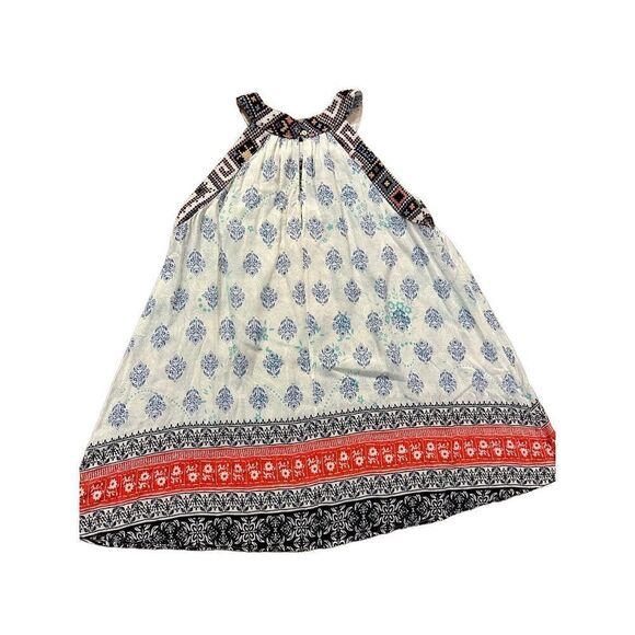 Umgee USA Swing Tank Tunic Brocade Neck And Straps Women's small - Picture 5 of 10